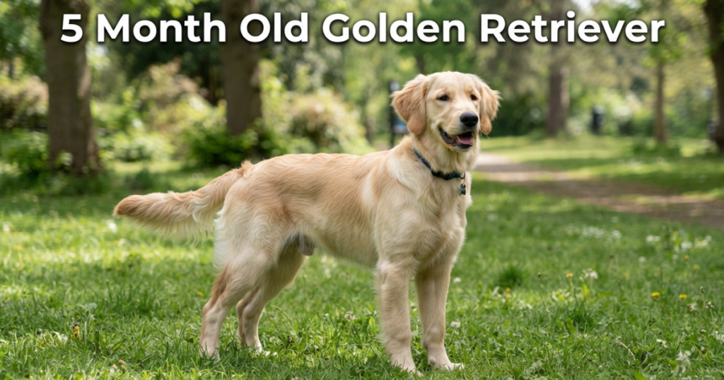 5 Month Old Golden Retriever