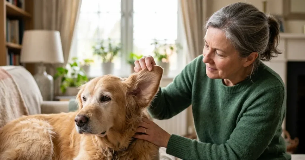 Is My Dog Going Deaf: Gentle ear care for senior dogs helps protect comfort and remaining hearing