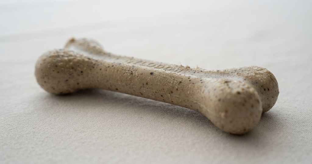 Best Dog Toys for Dogs That Chew: A reinforced nylon chew bone that wears slowly, a durable option for determined gnawers.
